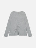 DAXUEN Gothic text long sleeve t-shirt