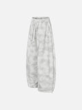 DAXUEN Gothic tie-dye wide-leg pants