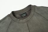 DAXUEN gradient olive green long-sleeve top with drawstrings