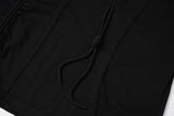DAXUEN gradient olive green long-sleeve top with drawstrings