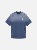 DAXUEN Oversized short-sleeve gradient t-shirt with star graphics