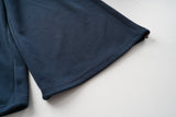 DAXUEN heather grey gradient flag patch wide-leg sweatpants