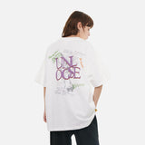 DAXUEN Oversized T-shirt with graffiti print