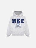 DAXUEN Pullover hoodie with graphic text and kangaroo pocket