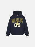 DAXUEN Pullover hoodie with graphic text and kangaroo pocket