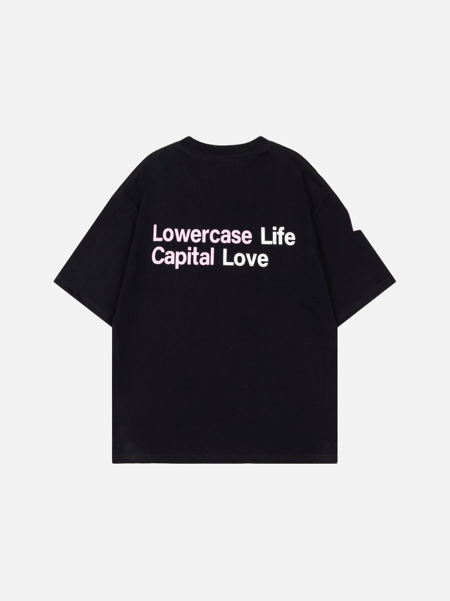 DAXUEN Relaxed fit short-sleeved graphic T-shirt