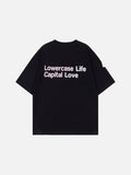 DAXUEN Relaxed fit short-sleeved graphic T-shirt