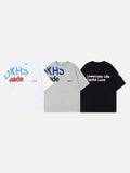 DAXUEN Relaxed fit short-sleeved graphic T-shirt
