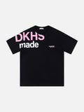 DAXUEN Relaxed fit short-sleeved graphic T-shirt