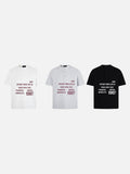 DAXUEN Short-sleeve Henley T-shirt with graphic design
