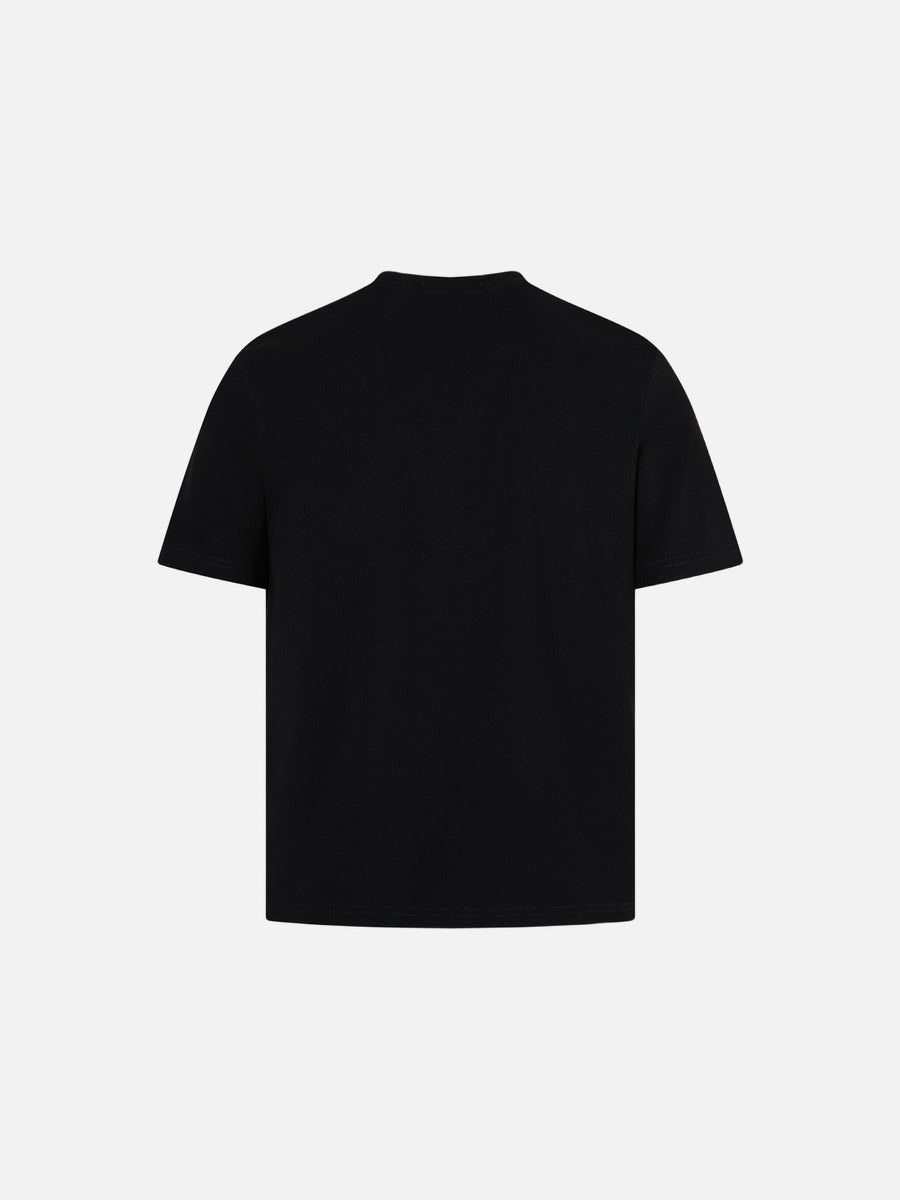 DAXUEN Short-sleeve Henley T-shirt with graphic design