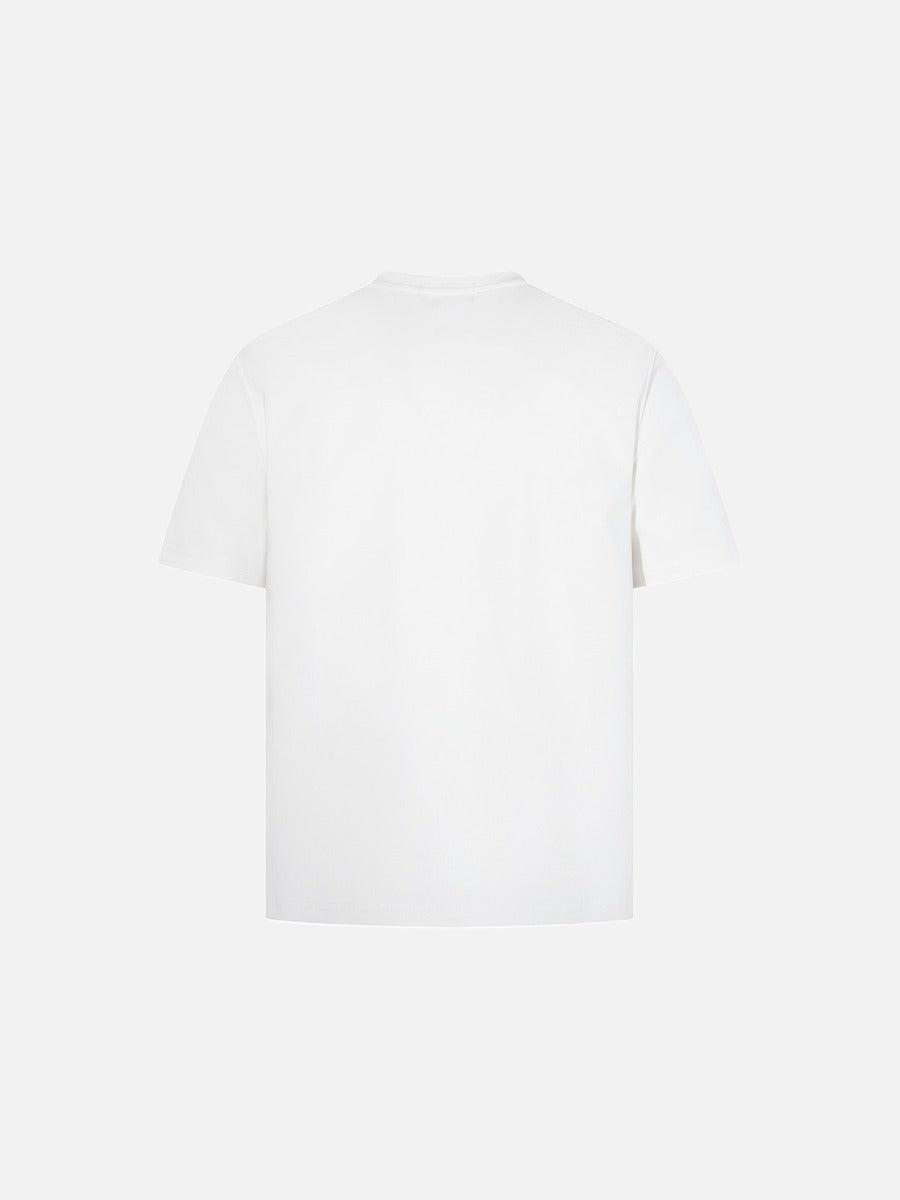 DAXUEN Short-sleeve Henley T-shirt with graphic design