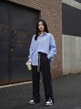 Graphic Oversized T-Shirt with Wide-Leg Pants