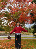 Graphic Oversized T-Shirt with Wide-Leg Pants