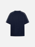 DAXUEN Graphic raglan crew neck t-shirt with text prints