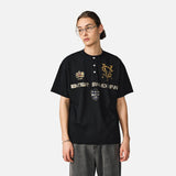 DAXUEN Graphic raglan t-shirt with distressed print