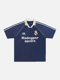 DAXUEN Short-sleeved graphic sports jersey polo shirt