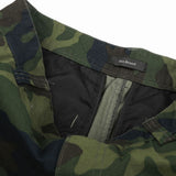 DAXUEN green and black camouflage wide-leg cargo pants