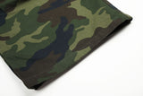 DAXUEN green and black camouflage wide-leg cargo pants