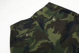 DAXUEN green and black camouflage wide-leg cargo pants