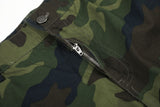 DAXUEN green and black camouflage wide-leg cargo pants