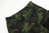 DAXUEN green and black camouflage wide-leg cargo pants