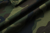 DAXUEN green and black camouflage wide-leg cargo pants