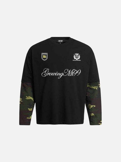 DAXUEN Growing Mt99 camouflage long sleeve t-shirt