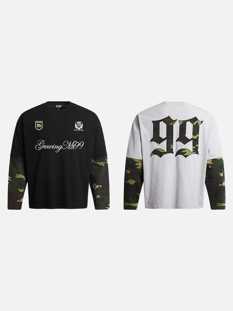 DAXUEN Growing Mt99 camouflage long sleeve t-shirt