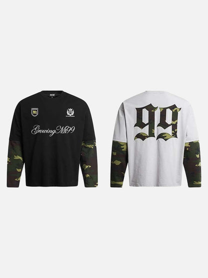 DAXUEN Growing Mt99 camouflage long sleeve t-shirt
