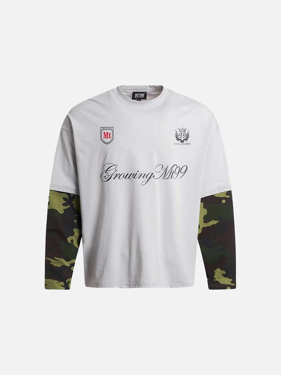 DAXUEN Growing Mt99 camouflage long sleeve t-shirt