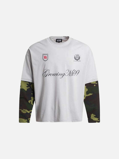 DAXUEN Growing Mt99 camouflage long sleeve t-shirt