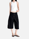 DAXUEN light blue oversized heart-stitched jeans