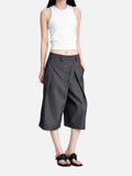 DAXUEN light blue oversized heart-stitched jeans