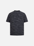 DAXUEN Heathered short-sleeved Henley top with stripes