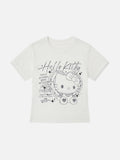 DAXUEN Hello Kitty graphic print slim fit t-shirt