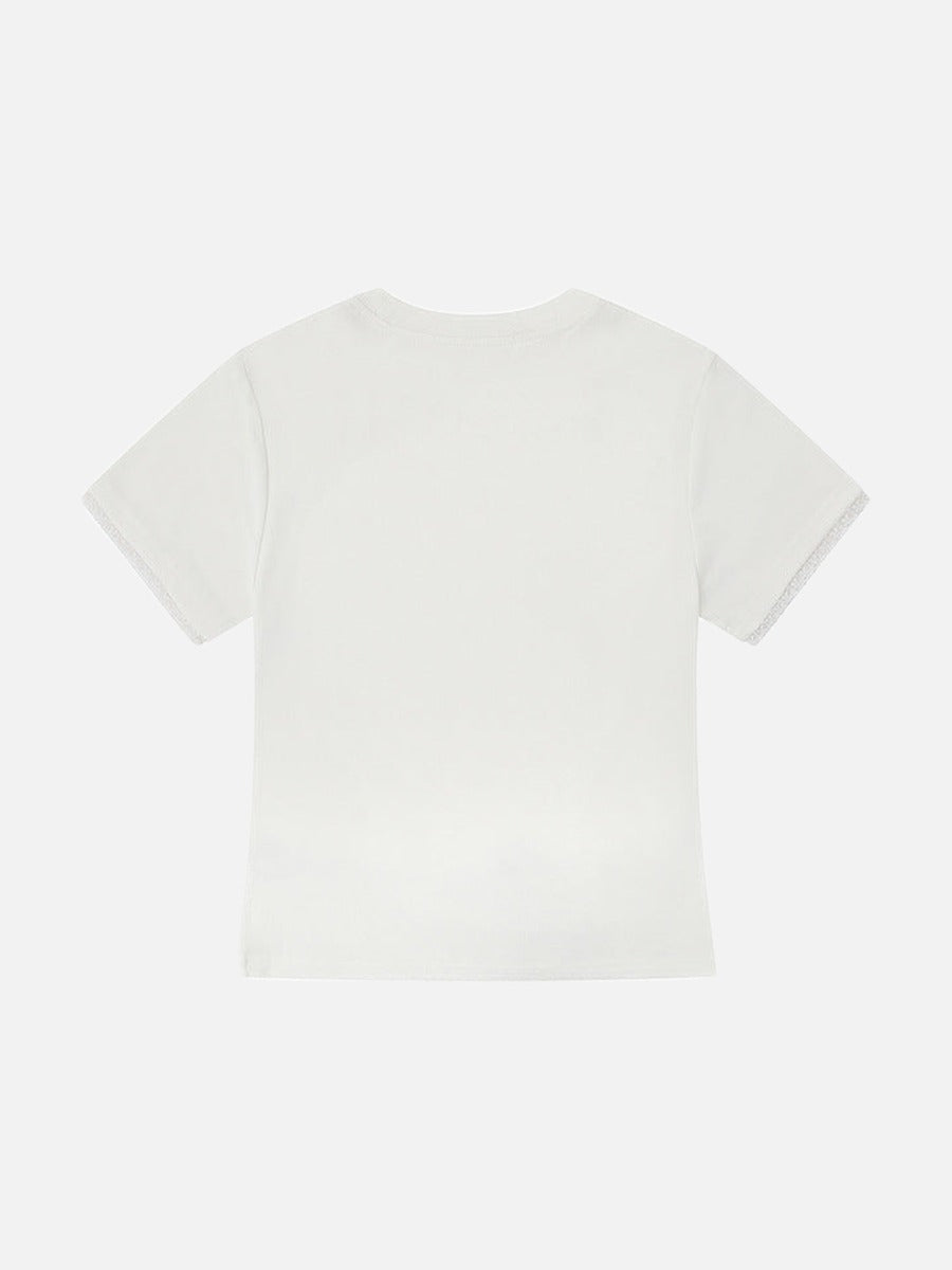 DAXUEN Hello Kitty graphic print slim fit t-shirt