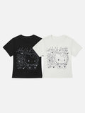 DAXUEN Hello Kitty graphic print slim fit t-shirt