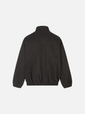 DAXUEN black oversized high-collar bomber jacket