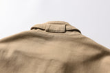 DAXUEN black oversized high-collar bomber jacket
