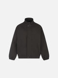 DAXUEN black oversized high-collar bomber jacket