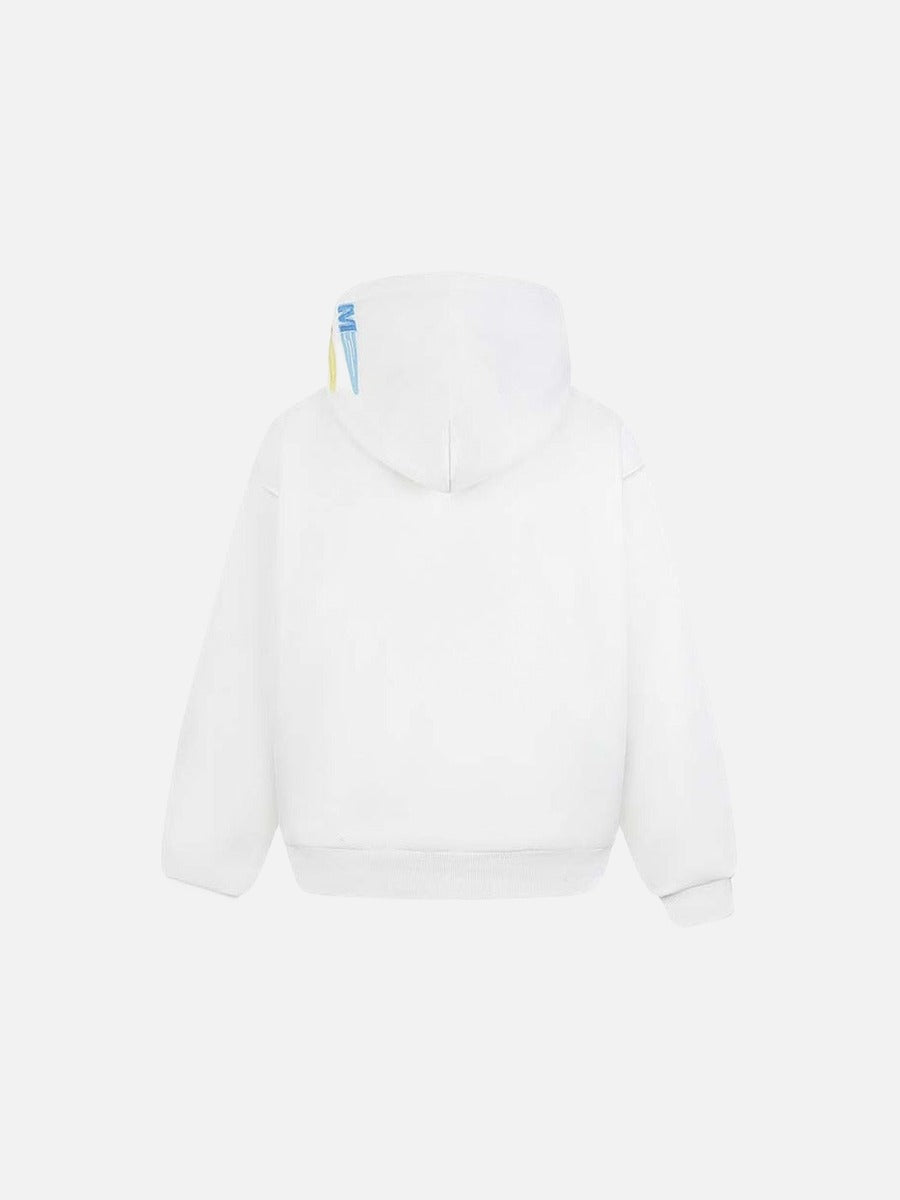 DAXUEN Hooded cardigan jacket with hairpin design