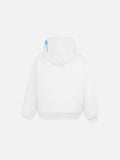 DAXUEN Hooded cardigan jacket with hairpin design