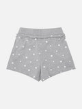 DAXUEN High-waisted star print lounge shorts