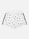 DAXUEN High-waisted star print lounge shorts