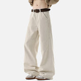 DAXUEN High-waisted wide-leg trousers in solid colors