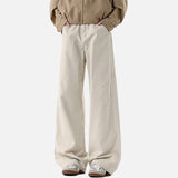 DAXUEN High-waisted wide-leg trousers in solid colors