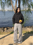 DAXUEN high-waisted-wide-leg-trousers — model photo