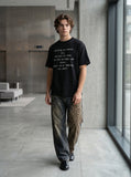 DAXUEN Relaxed fit crew neck t-shirt with holiday graphic — model photo