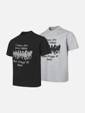 DAXUEN I Hope We Have Future graphic t-shirt